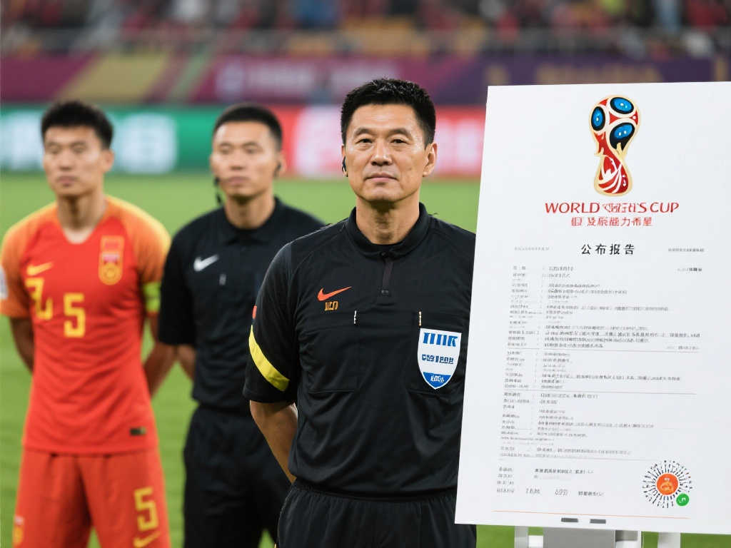世界杯裁判名单公布,中国裁判再度入选 世界杯裁判名单公布,中国裁判再度入选